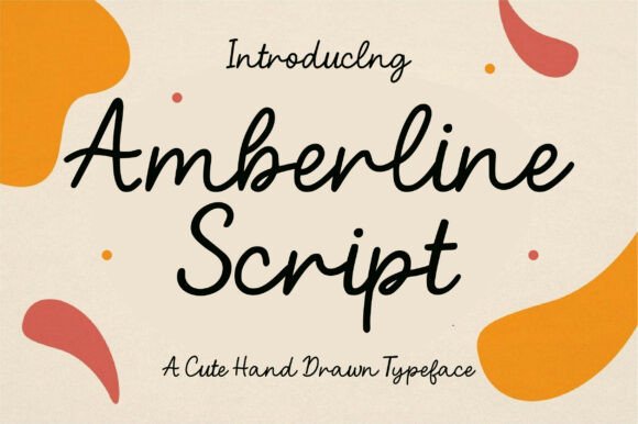 Amberline Script: A Modern Font for Warm Branding