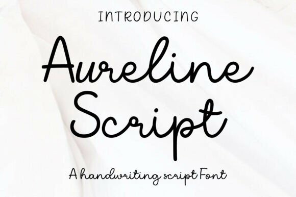 Aureline Script: Elevating Brand Identity with Elegant Typography