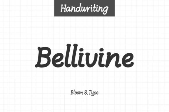 Bellivine: The Handwritten Typeface for Modern, Warm Branding