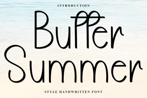 Butter Summer: A Font for Friendly Branding