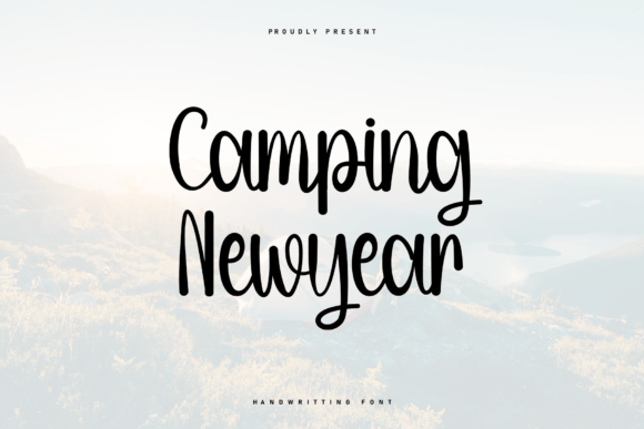 Camping Newyear: A Handwritten Font for Modern Branding