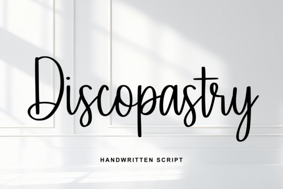 Discopastry: The Sweet Script Font for Modern Design
