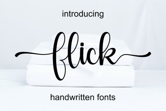 Flick: The Elegant Handwritten Font for Modern Designers