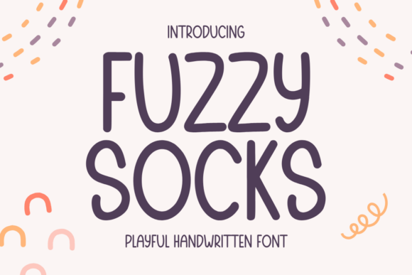Fuzzy Socks: A Playful Font for Creative Design