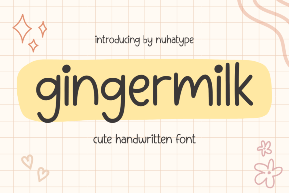 Gingermilk: The Minimalist Font for Modern Design