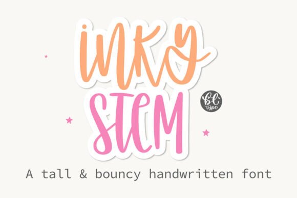 Inkystem: Elevating Design with Playful Typography