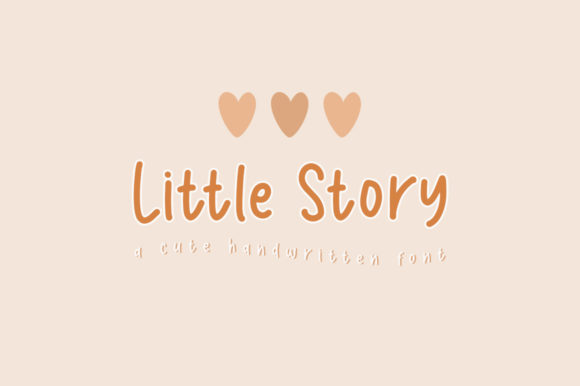 Little Story: A Handwritten Font for Authentic Design