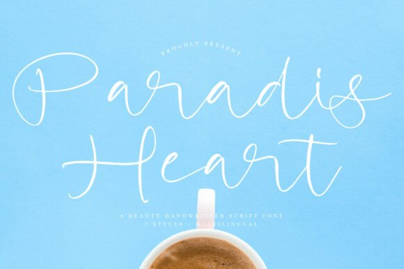 Paradisheart Regular: Elevating Design with Graceful Script