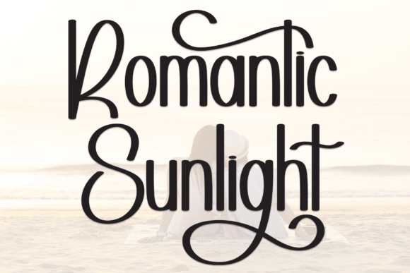 Romantic Sunlight: A Script Font for Elegant Design