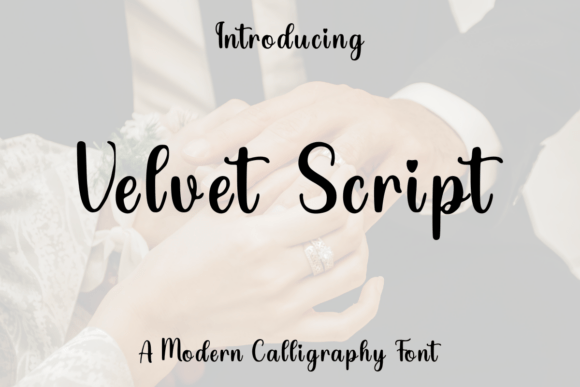 Velvet Script: A Typeface for Timeless Elegance