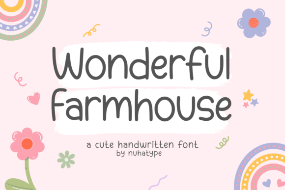 Wonderful Farmhouse: A Typeface for Authentic Design